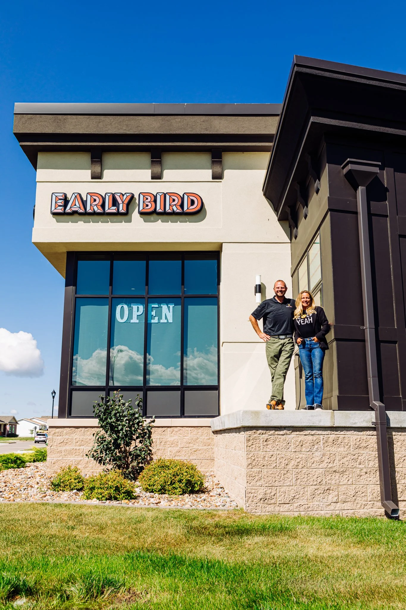 two owners of an Early Bird franchise