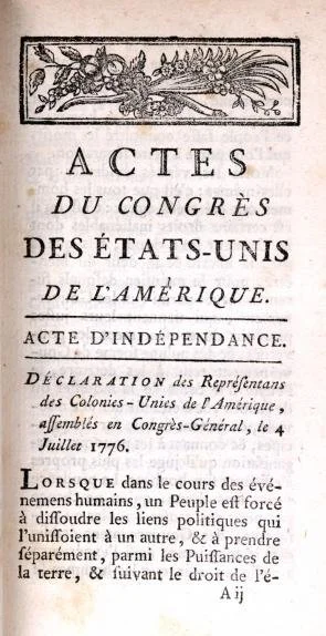 Independence Declared and Translated