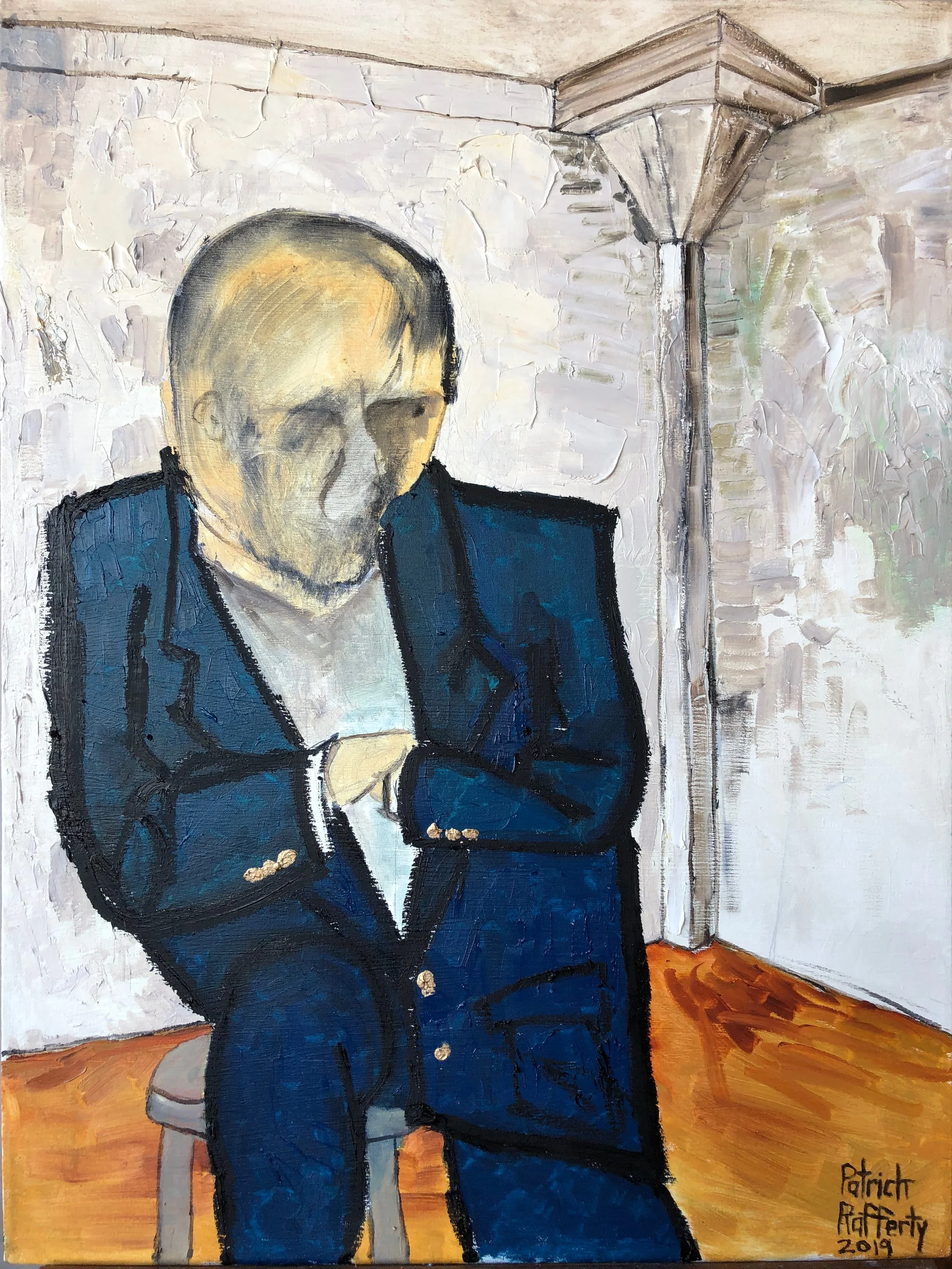 Man In Suit In My Studio