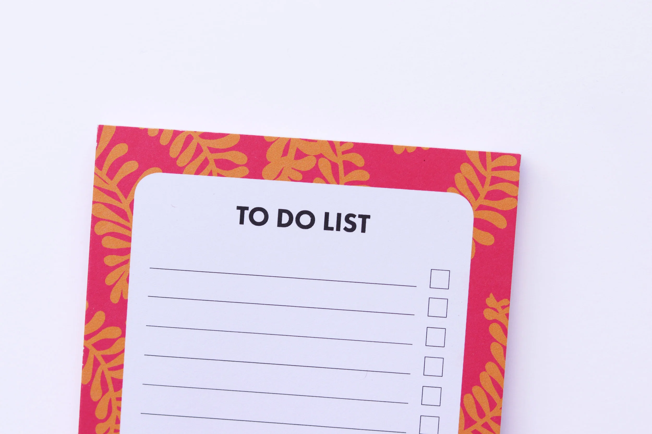 to do list