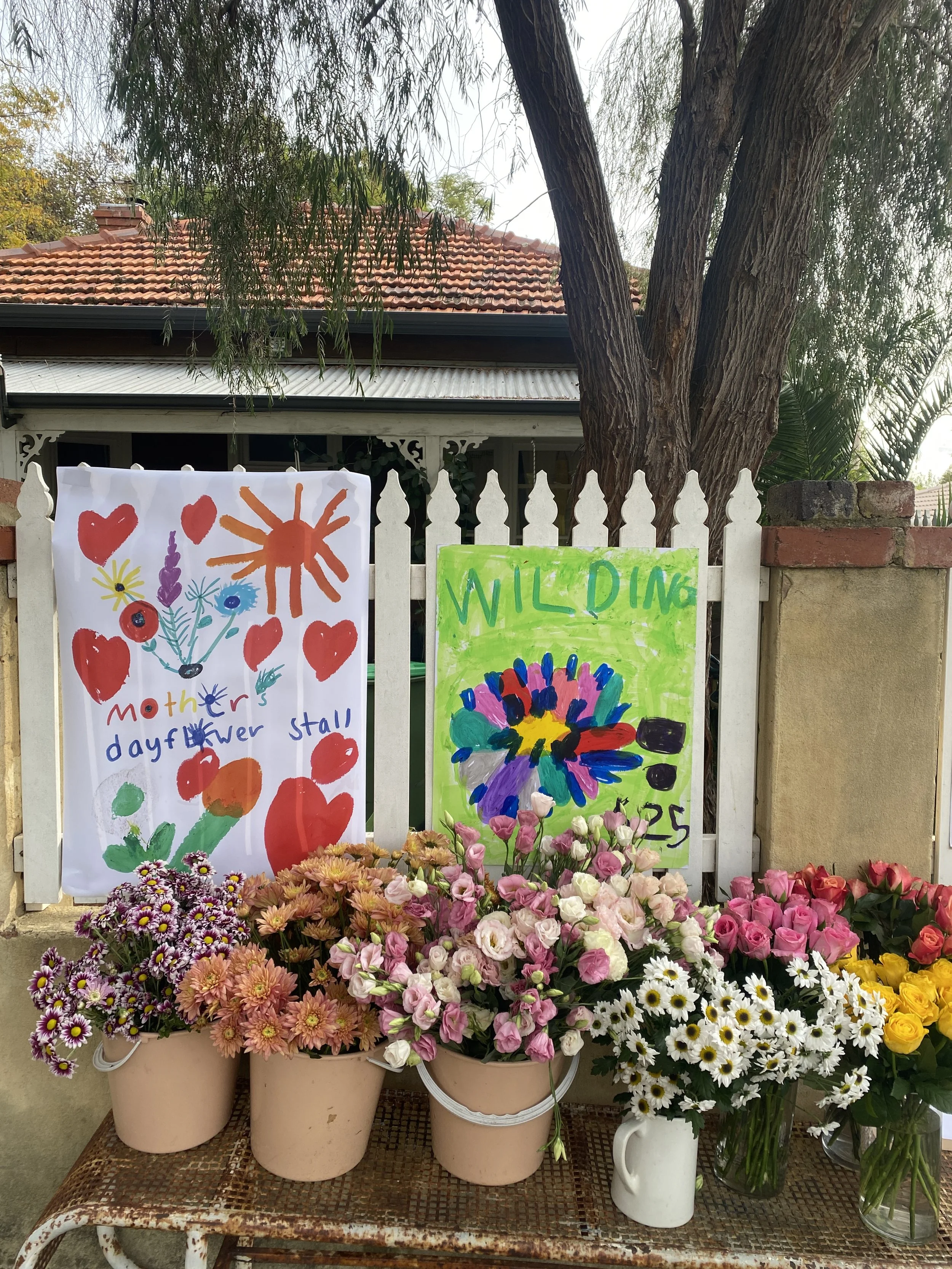 Mother's Day Flower Stall