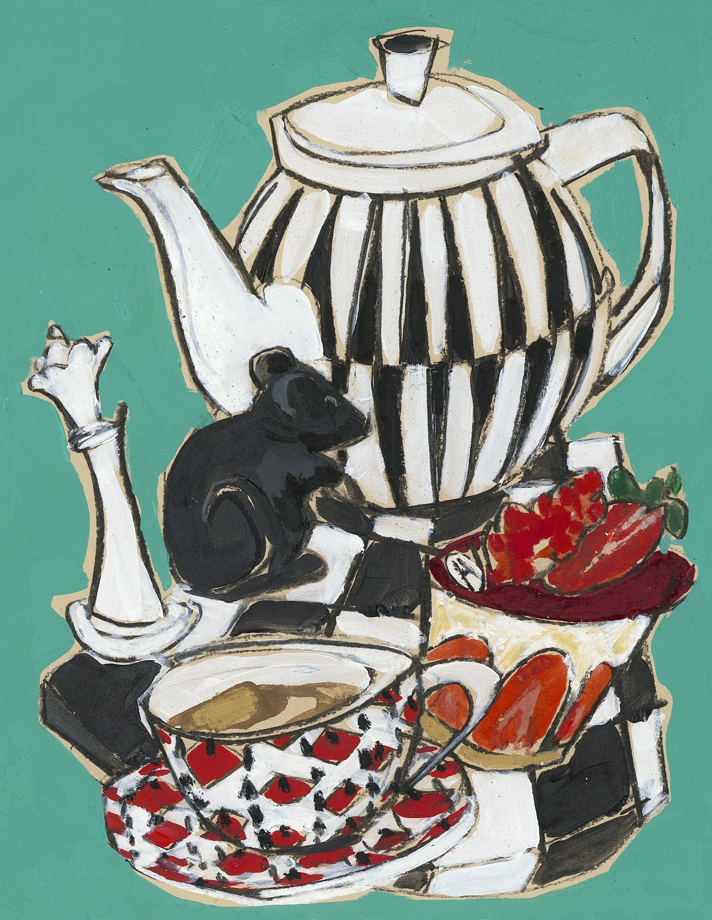 Tea set and mouse .JPG