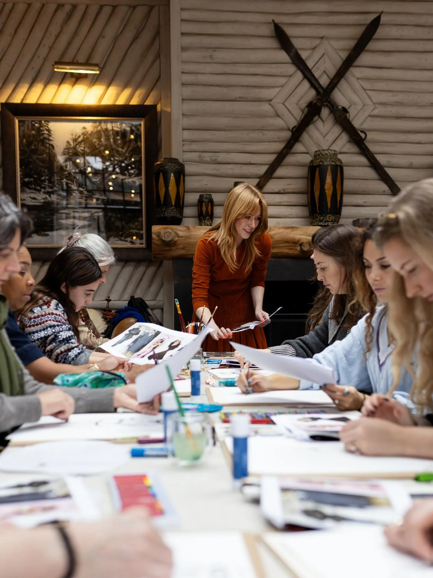 Such a pleasure to lead my &lsquo;Experimental Fashion Illustration&rsquo; workshop at @thefifearms Festival of Fashion 🎨 

We had lots of fun illustrating looks from Scottish designer @charlesjeffreyloverboy, festival speakers @emiliawickstead, @sc