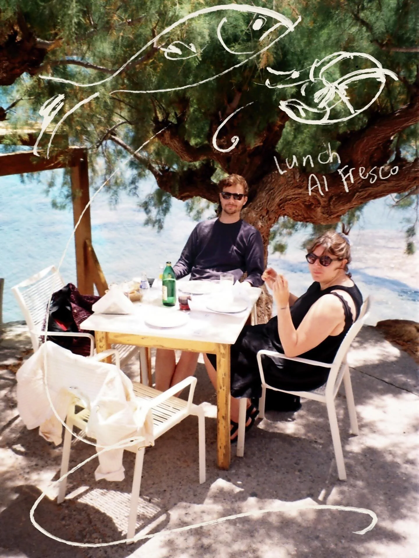 Zakros, Greece 26 sketchbook and photo diary 💙

Dreamy time away with @mainlybreakfast, @wprolph! 

@twofieldszakros 🫒 #holidaysketchbook#greece#sketchbook#photodiary#zakros