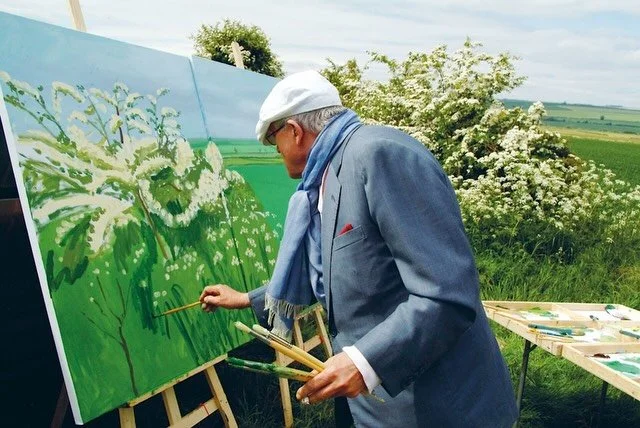 &ldquo;I prefer living in colour. To me, the world&rsquo;s rather beautiful if you look at it. Especially nature&rdquo; 
 
RIP Hockney 💔💔💔