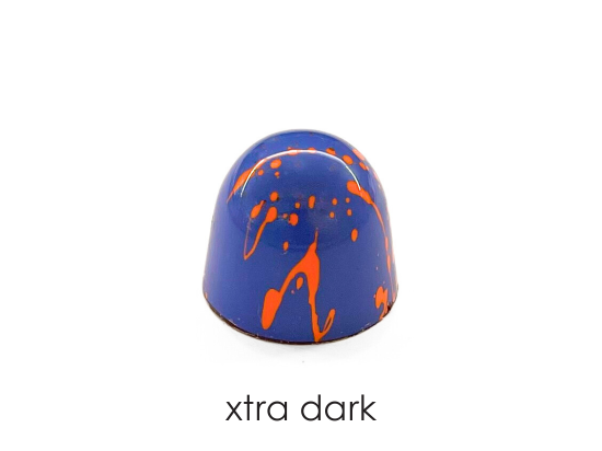 72% dark chocolate ganache in dark chocolate