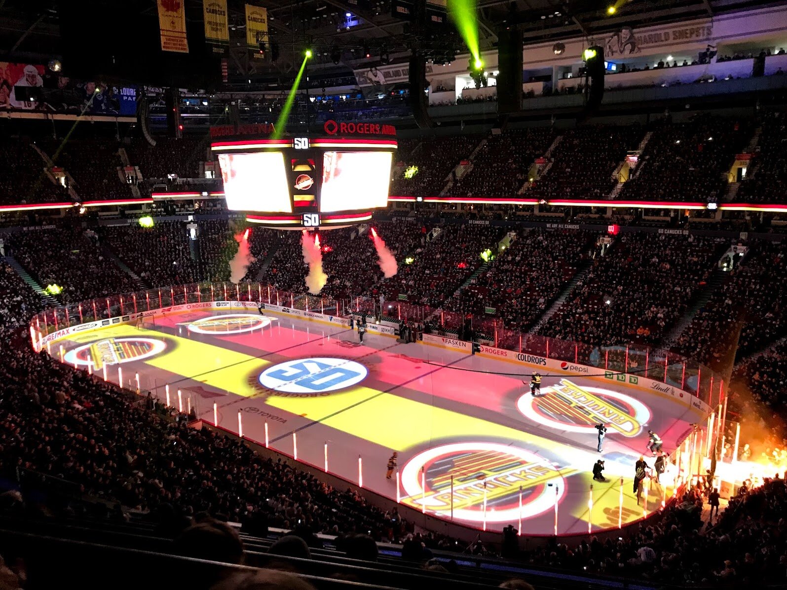 Vancouver Canucks Diwali Night 2021 At Rogers Arena - Q-Town Productions  Promo Video 