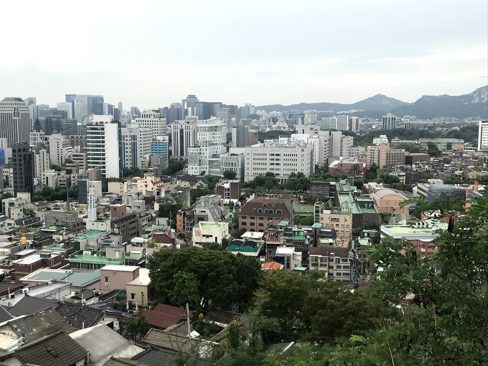 Seoul, South Korea city landscape