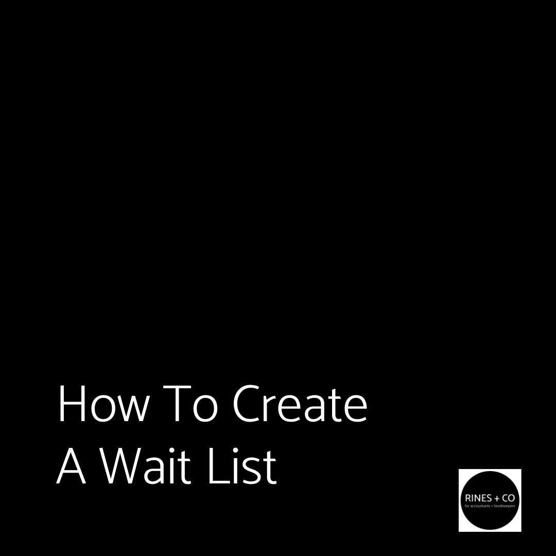 Stop limiting your growth by opening a wait list for your services!⁠
⁠
When you implement a wait list you're telling potential clients that you're in-demand and take the quality of your work seriously.⁠
⁠
At the beginning you may have been in a posit