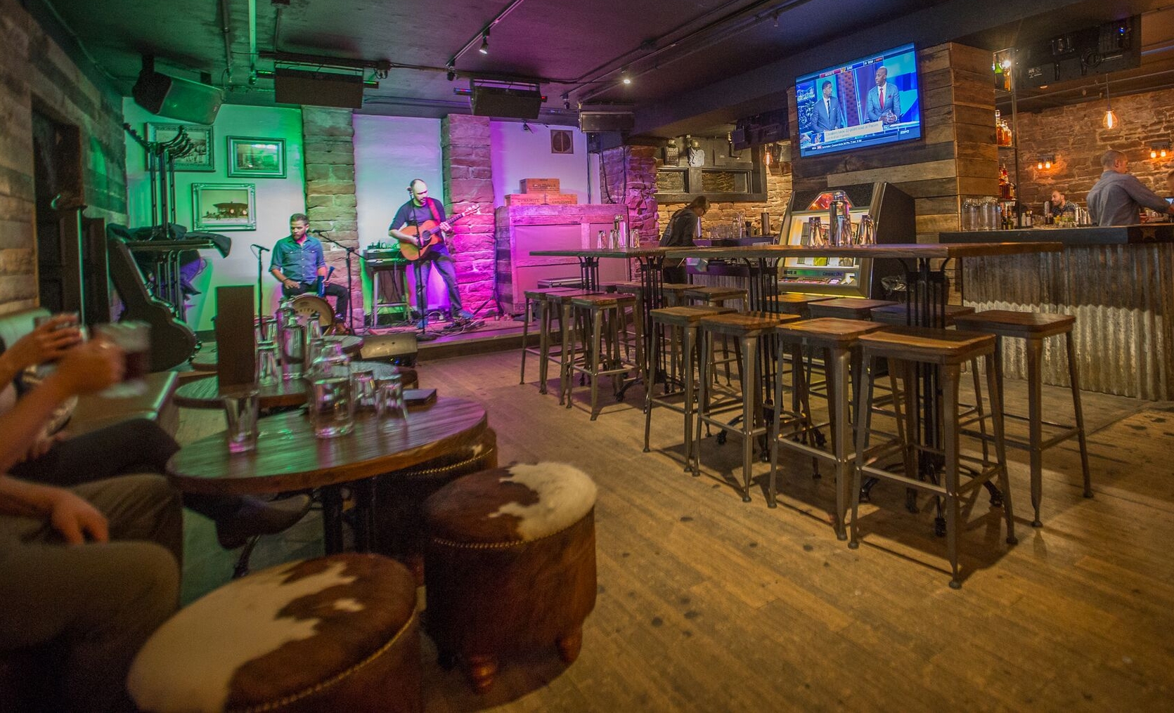 Check our Calendar for live music! We put on a show apres ski or late night.