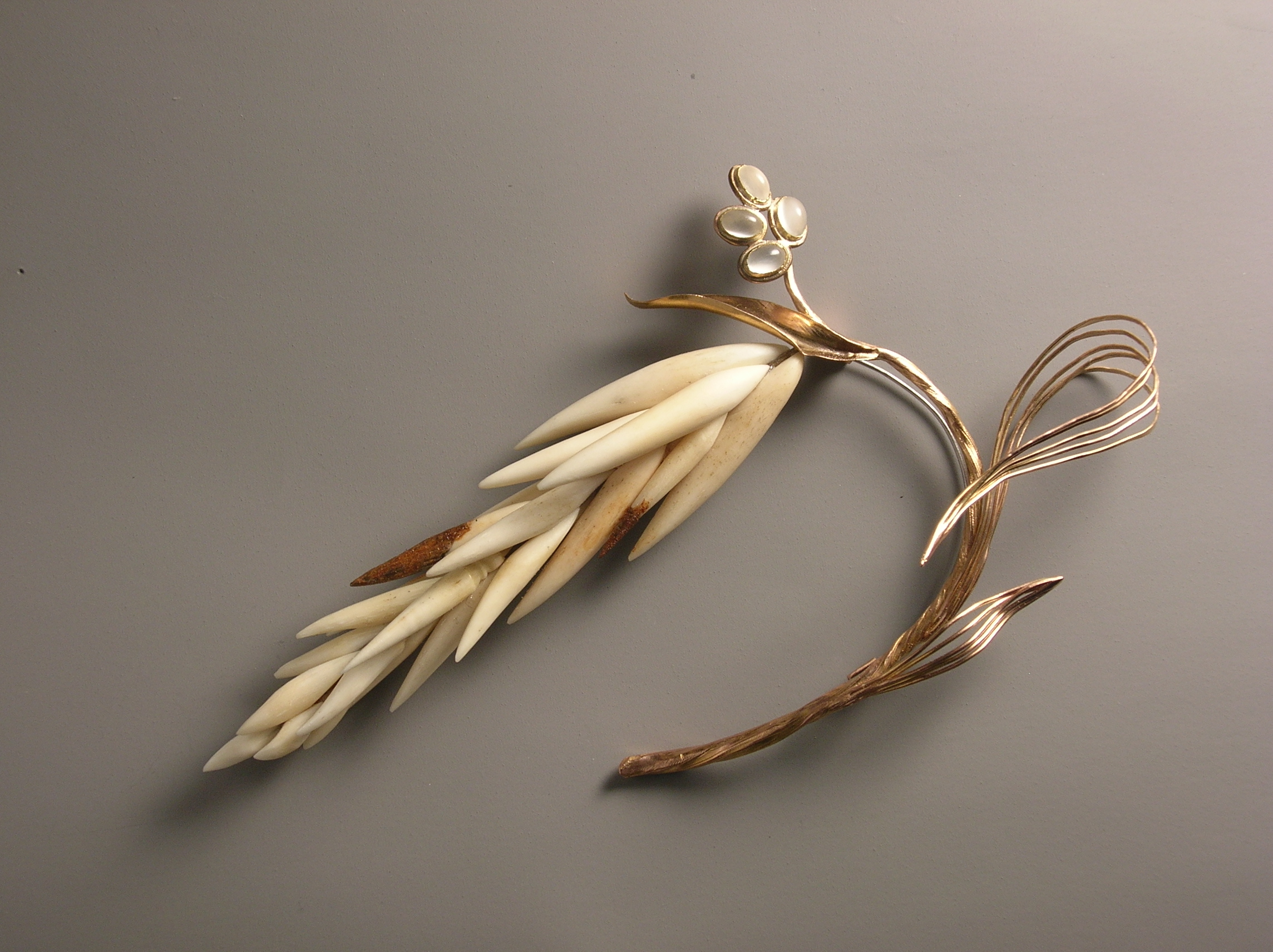 Vulgaris (Wheat) - Brooch