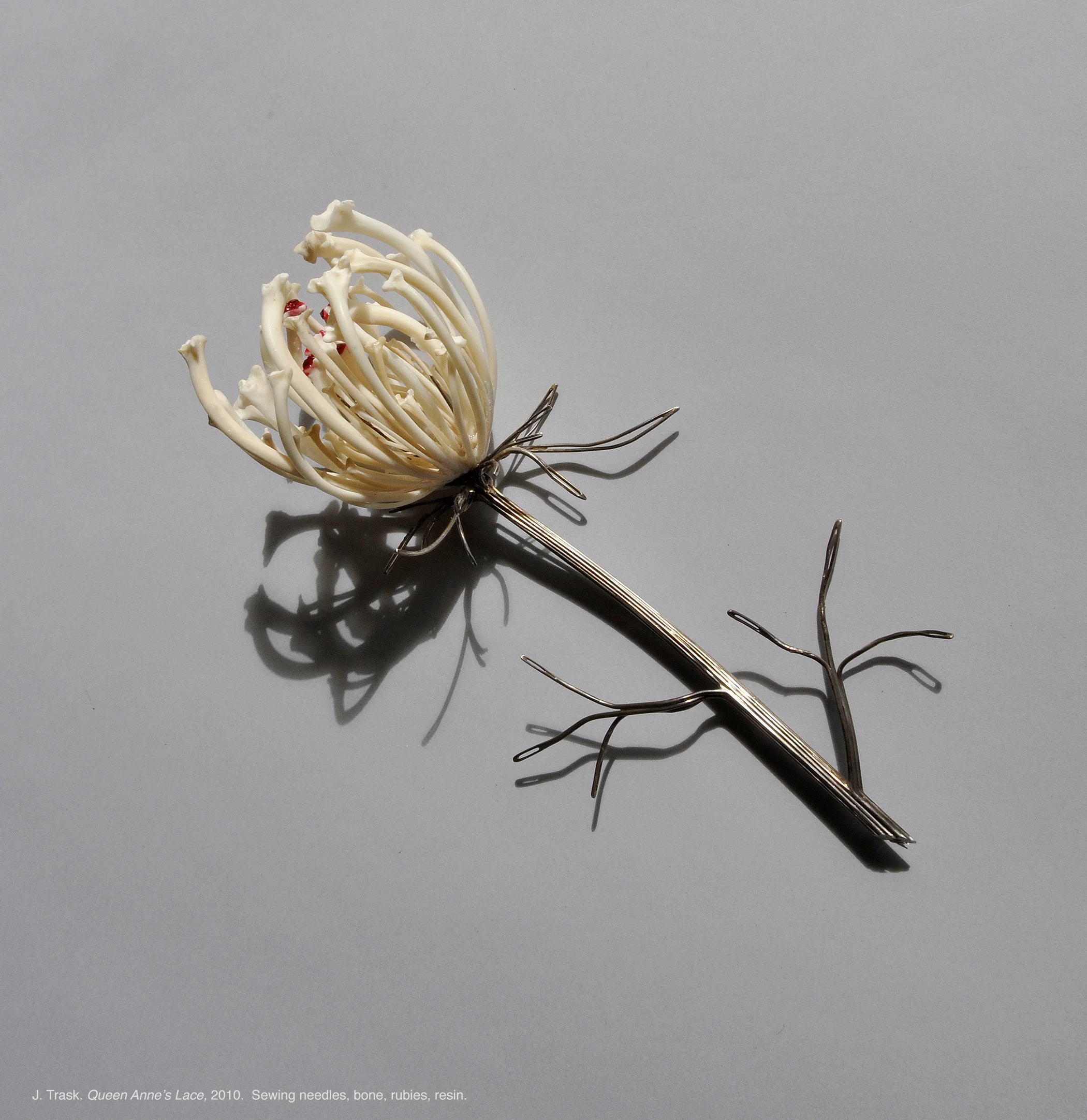 Queen Anne’s Lace Brooch, 2010