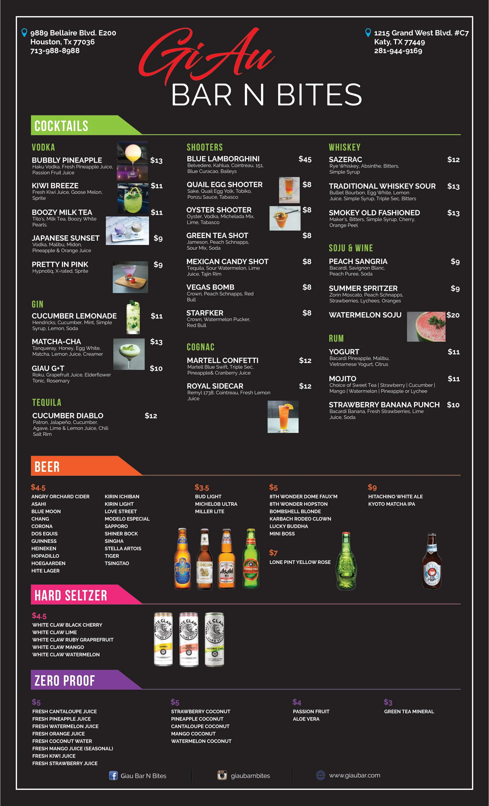 Houston — GiAu Bar N' Bites