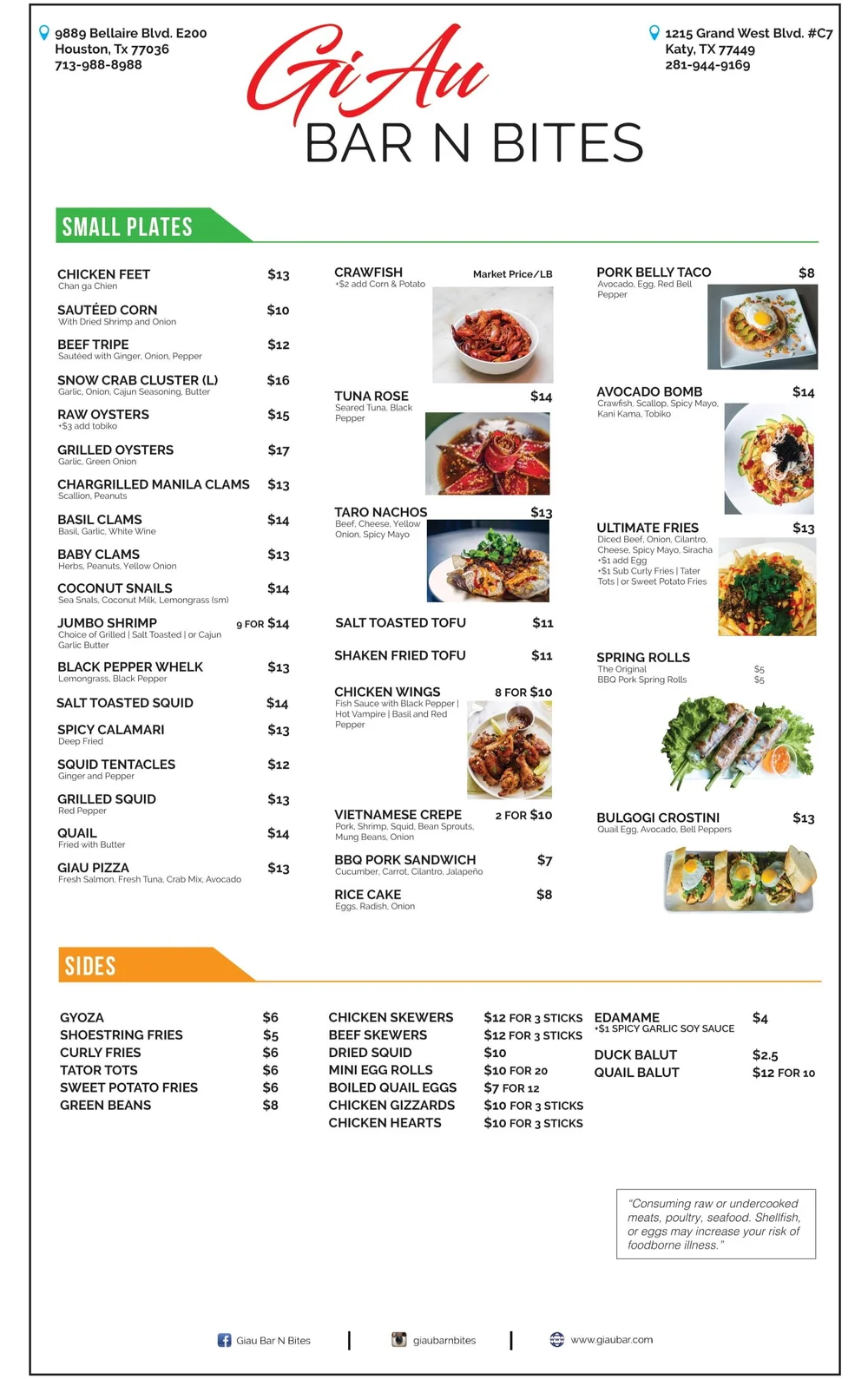 Houston — GiAu Bar N' Bites