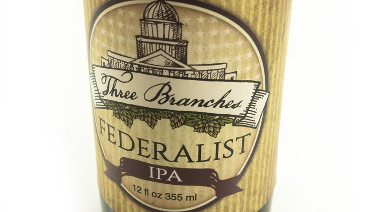 Three Branches Brewery — federalistIPA_closeup