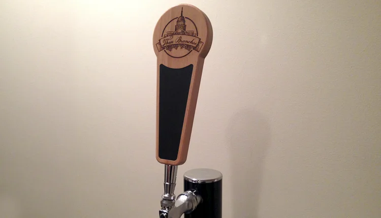 Three Branches Brewery — federalistIPA_taphandle