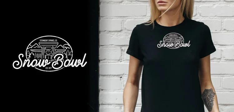 Snow Bowl — snow bowl tshirt design