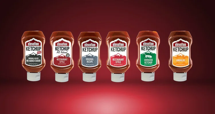 Elevation Ketchup — packaging - elevation copy2