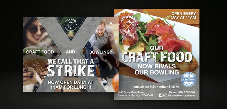 Snow Bowl — snow bowl ads copy