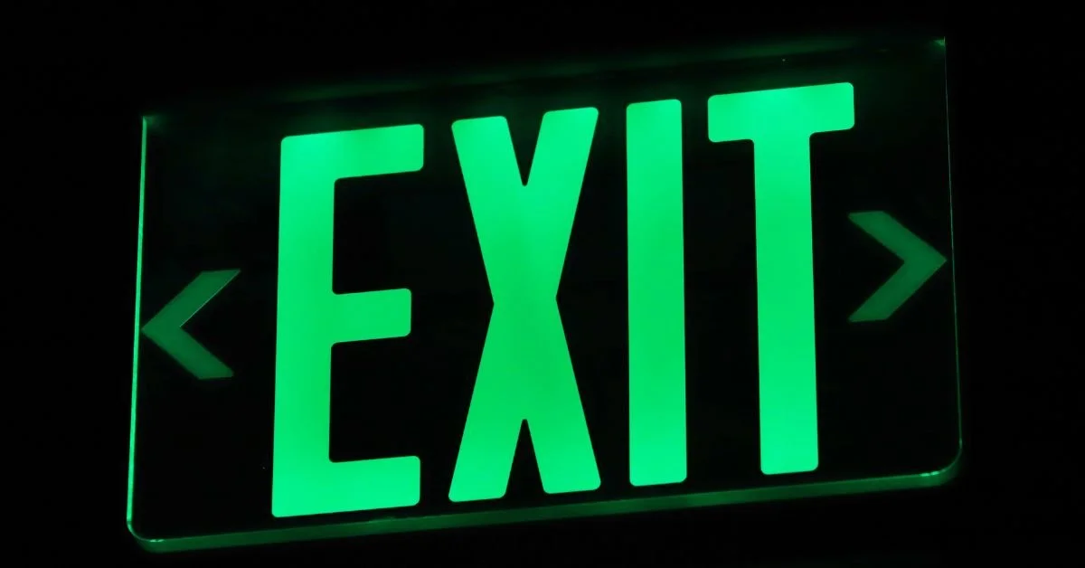 Familiarize yourself with the exits in our worship space