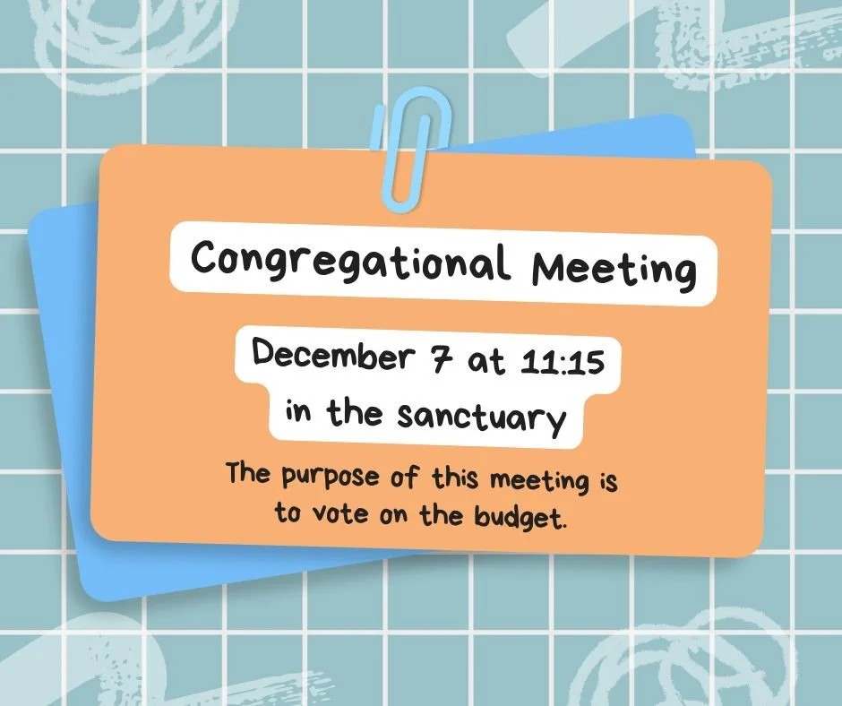 Congregational Meeting