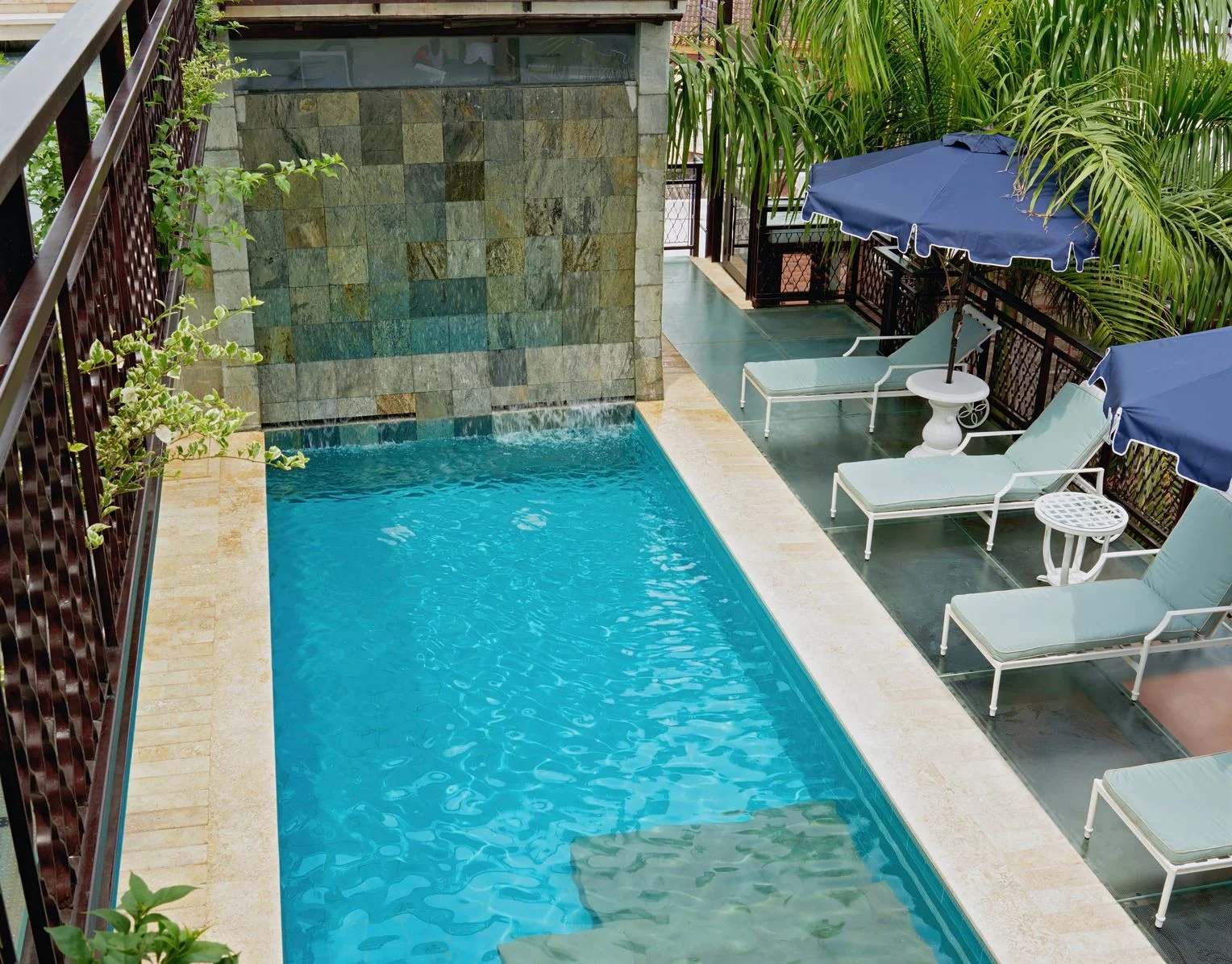 The dreamy pool area. Photo by Tawfick Espriella .