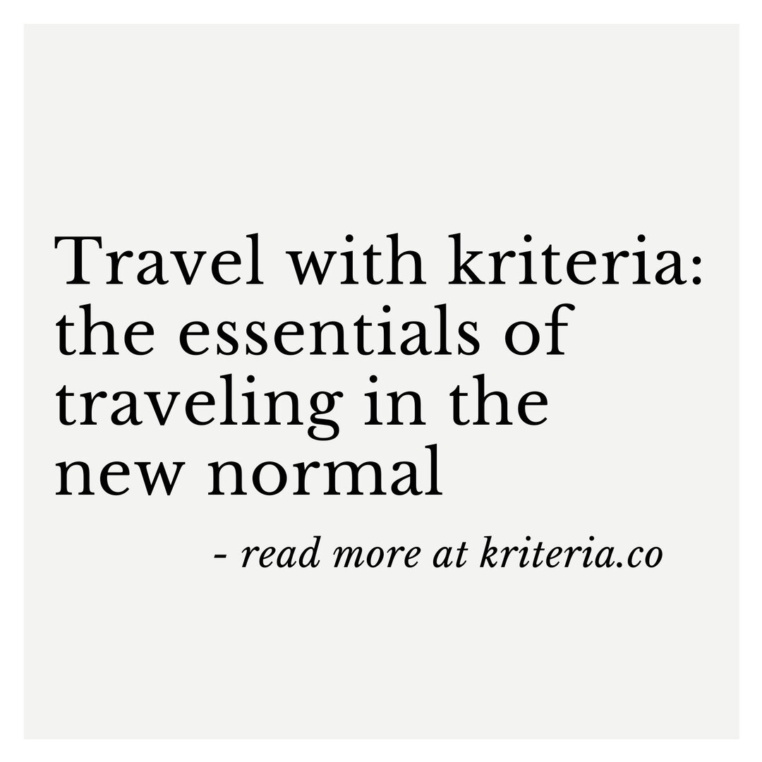 #Interiors// Hey design lovers! Discover our new theme for 2021: travel with kriteria, the essentials of traveling in the new normal. ⠀⠀⠀⠀⠀⠀⠀⠀⠀
⠀⠀⠀⠀⠀⠀⠀⠀⠀
About this time a year ago, many of us were starting to plan our 2020 summer getaways... and the