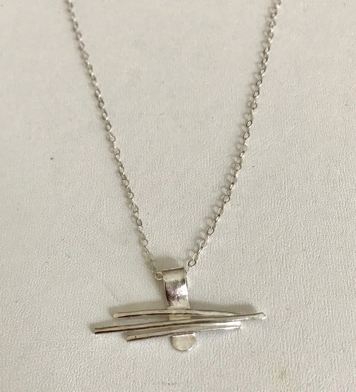 Sterling Silver Sticks Pendant-SOLD