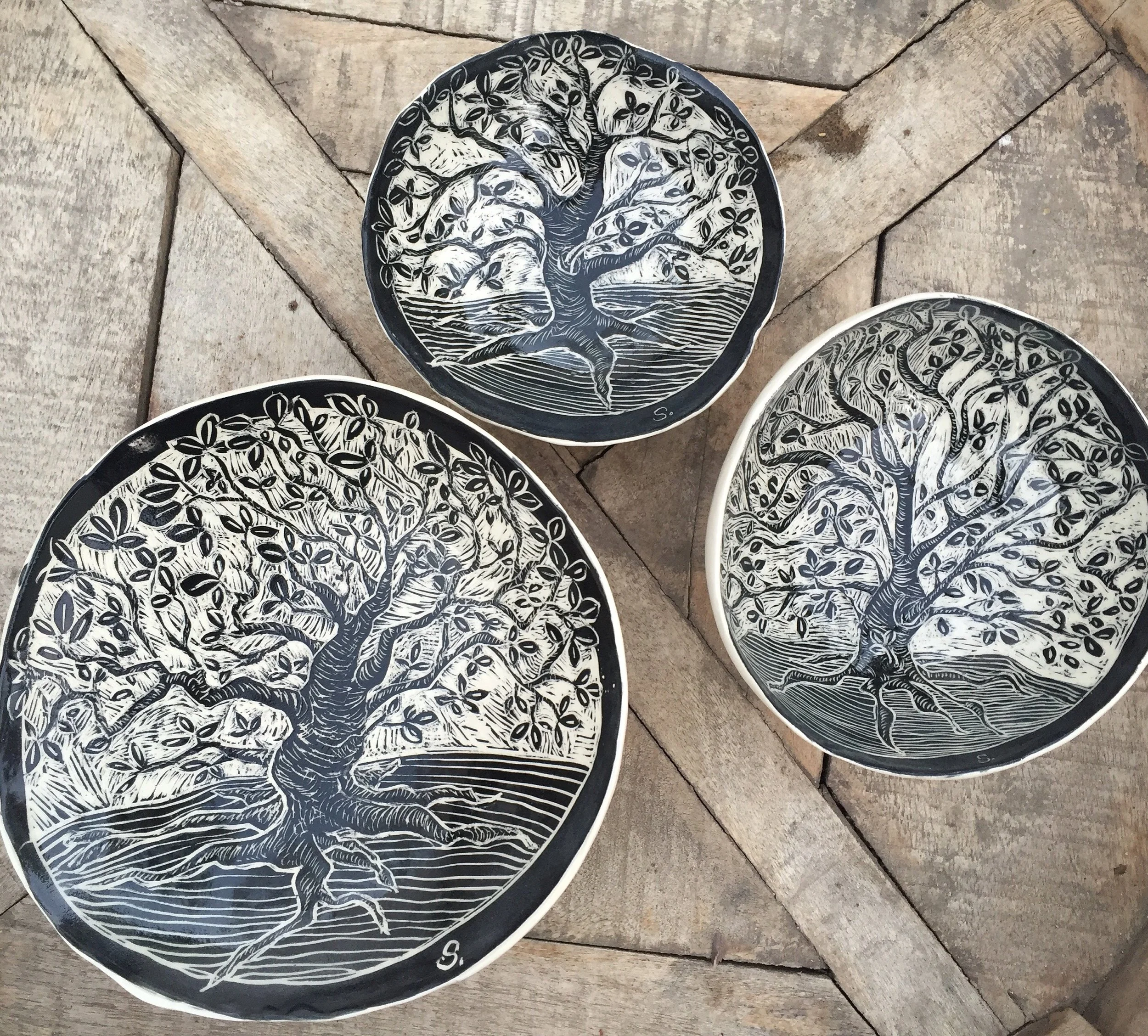 3 sgrafitto bowls.jpg