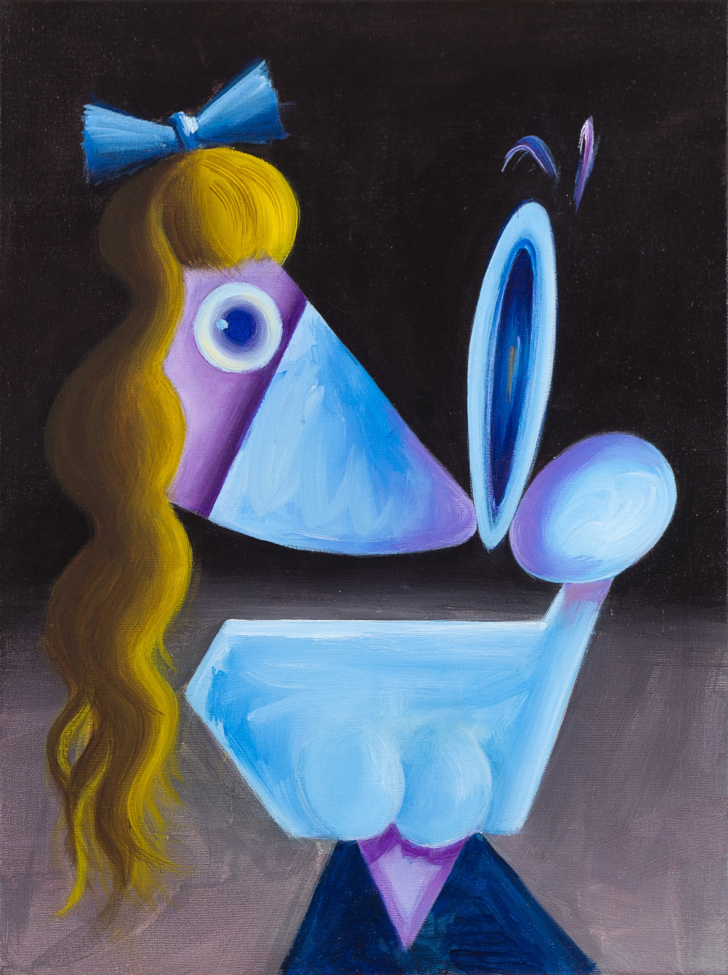 Maria Spirulina del Instagram, 2016 Acrylic on linen. 60x45cm