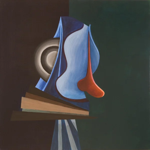 Silence, 2010 Acrylic on linen. 80x80cm
