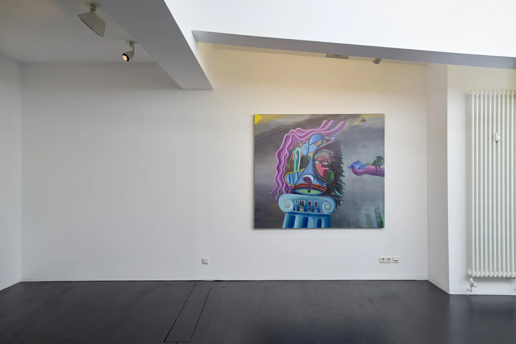 Economy of Self-fulfillment, 2016 Acrylic on linen. 160x140,5cm