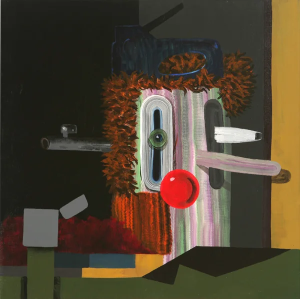 Traumatrope, 2009 Acrylic on linen. 50x50cm
