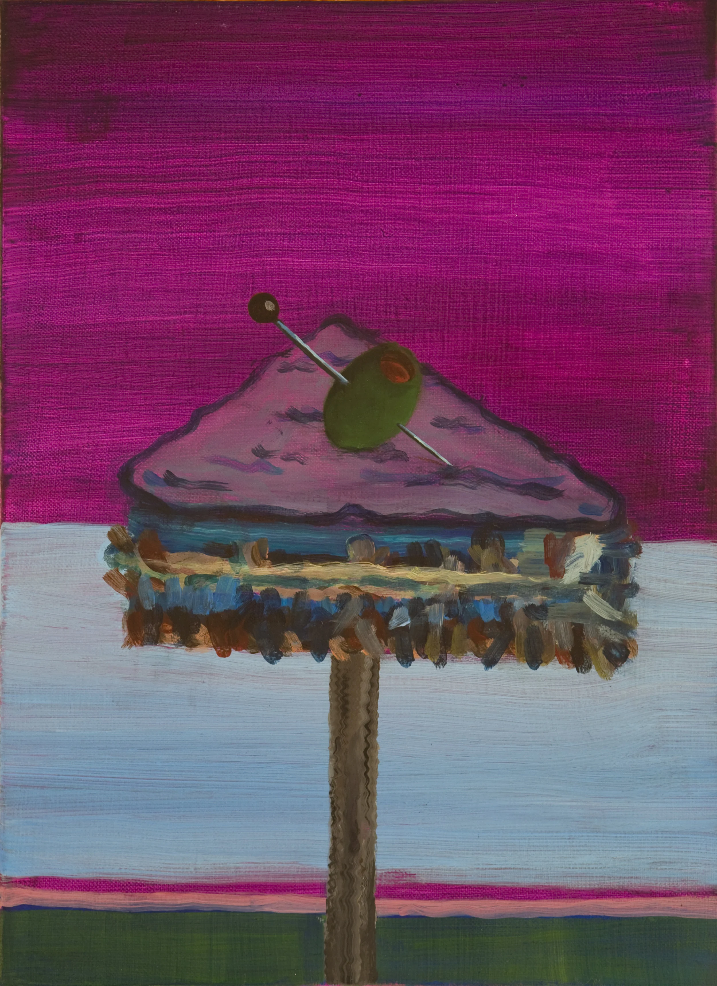 Contrapunto, 2011 Acrylic on linen. 40,5x30cm