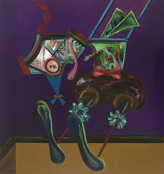 End Path, 2015 Acrylic on linen. 150x140cm