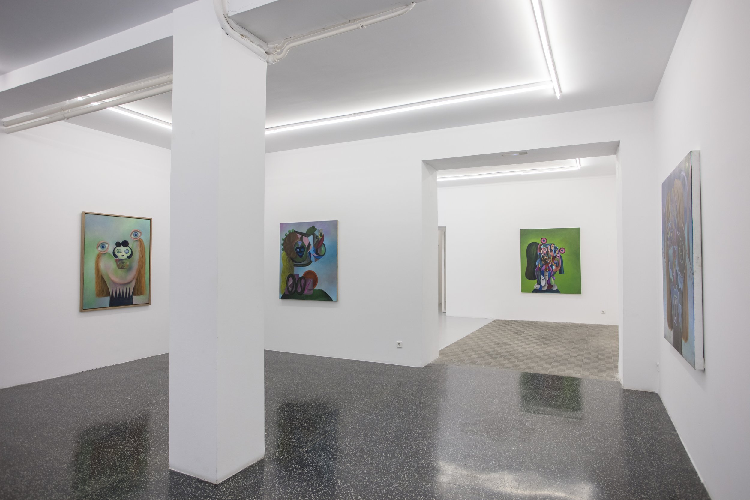  Installation View      “Hall of Mirrors"     2021-2022 Galeria Marta Cervera. Madrid  