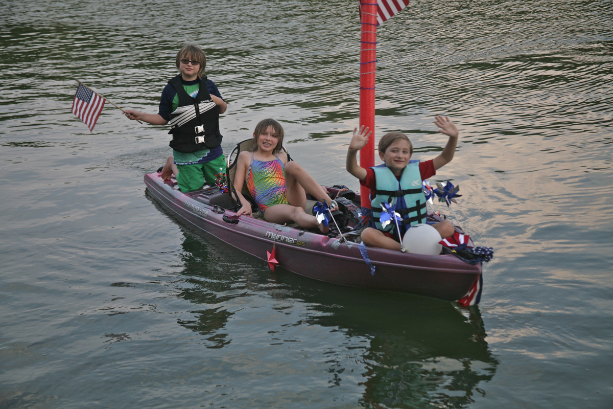 What Jane's boat was towing.