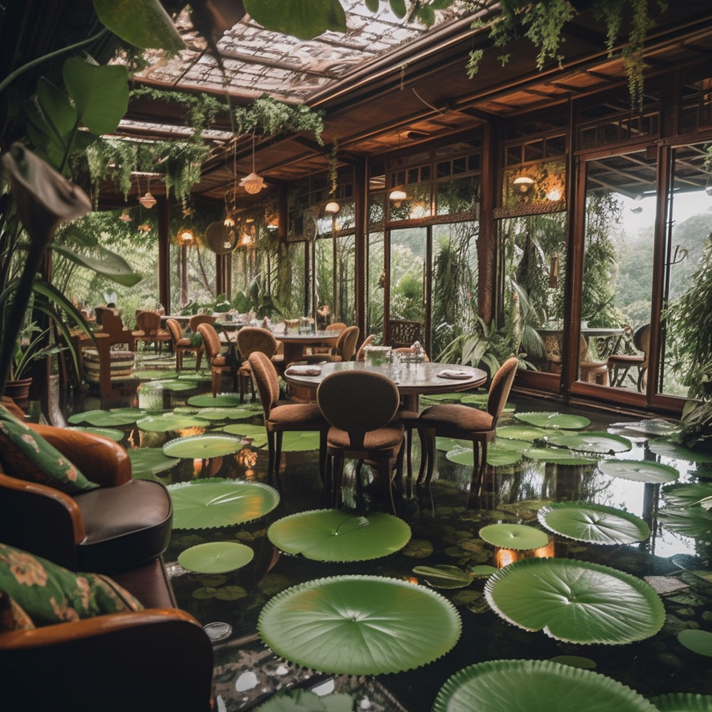 AvaEstrada_restaurant_with_tables_floating_on_Lilly_pads_70f7f03d-737c-4b97-95fa-42b189fd3e78.png