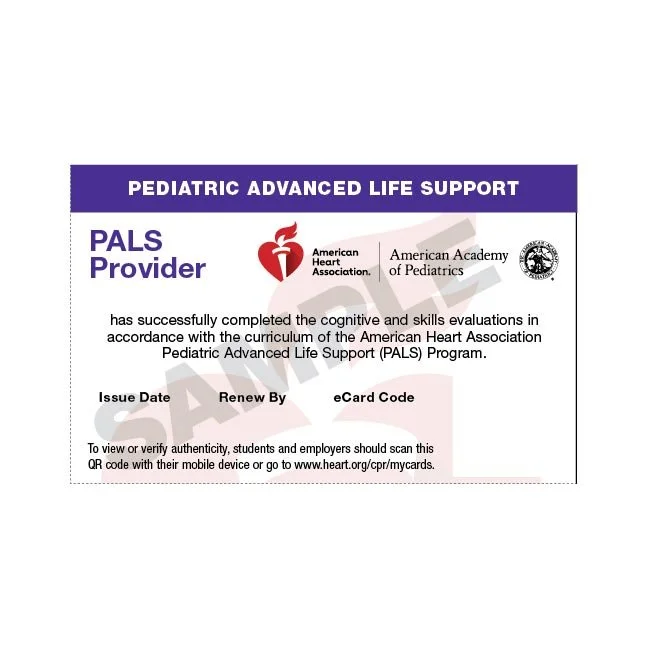 PALS Skills Session
