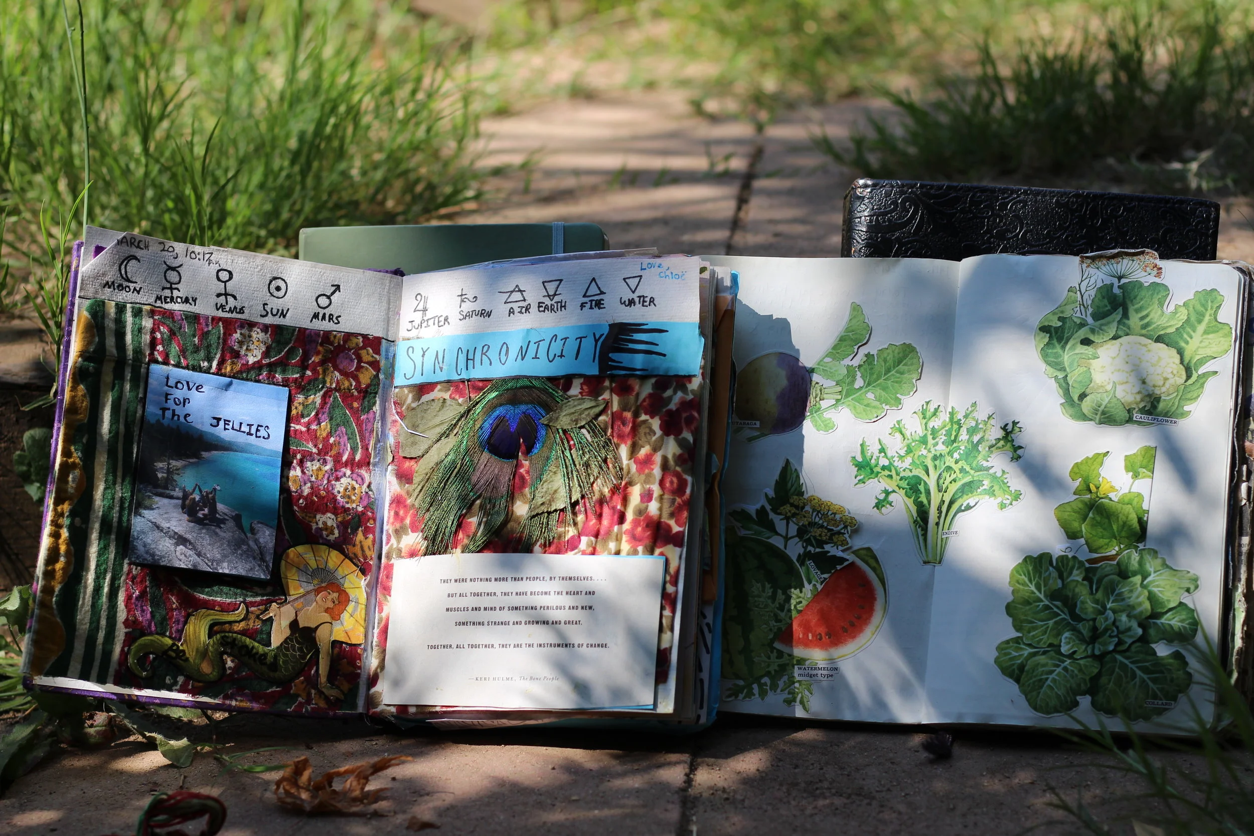Left: Shared Journal Right: Personal Journal