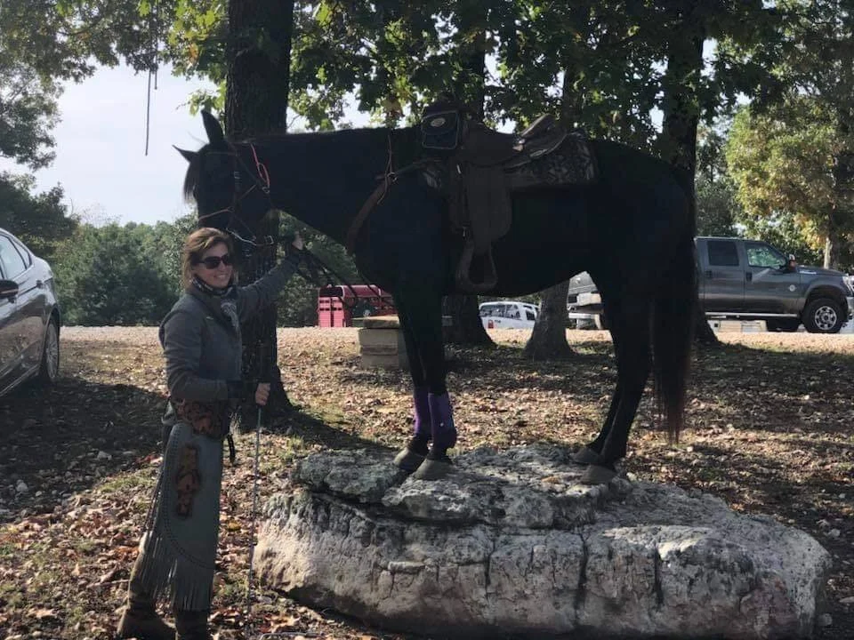 Obstacle training is one of my favorite activities and I am always on the lookout for new obstacles on the trail.