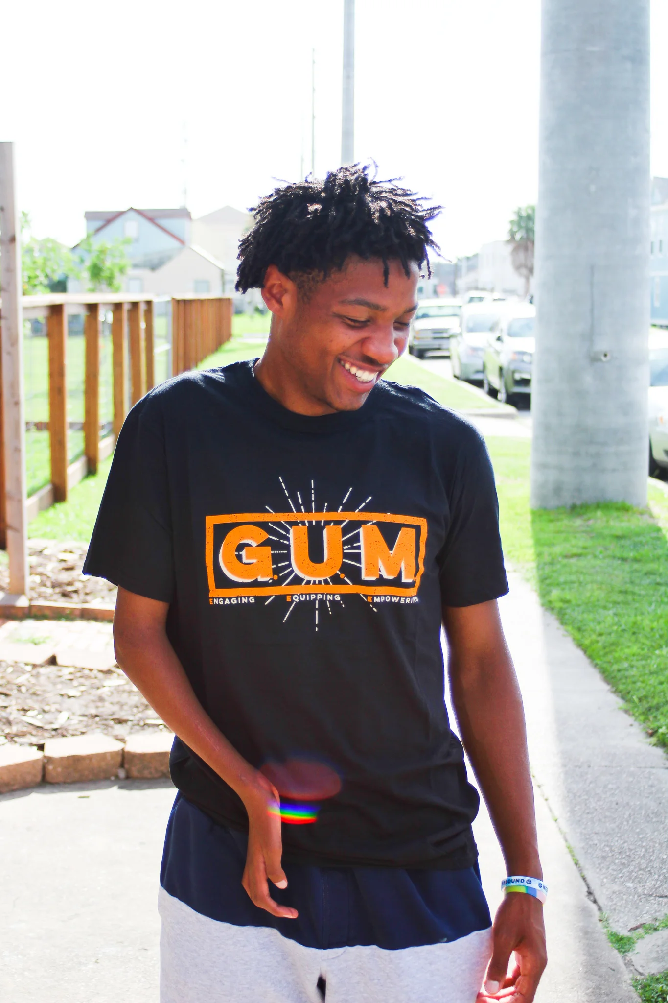 Vintage GUM Burst Shirt — Galveston 