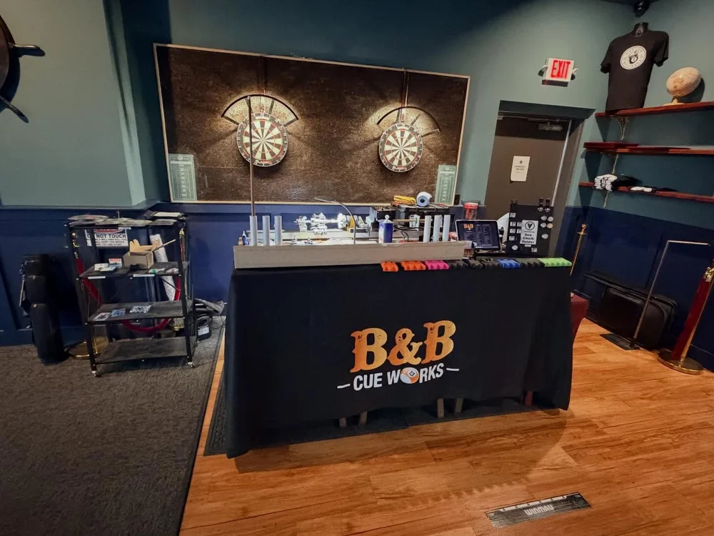 B&B table at an event