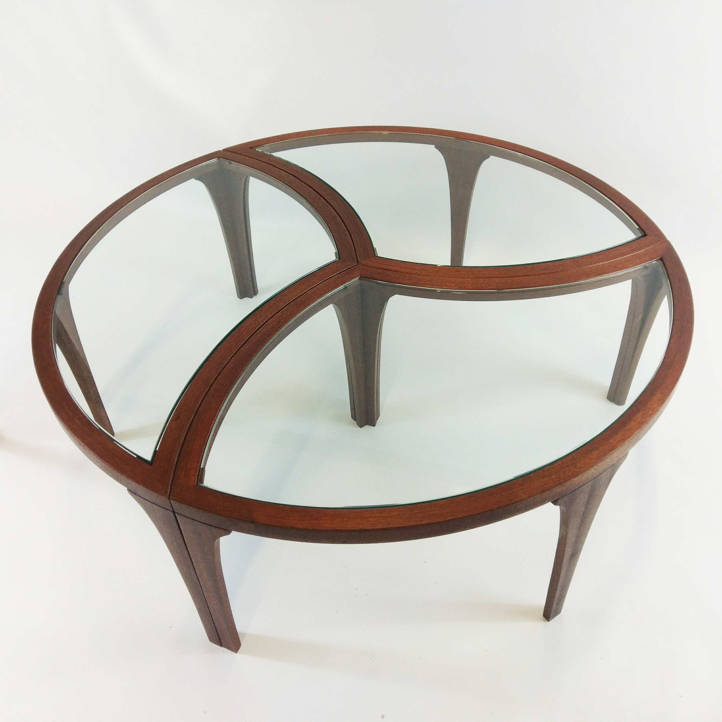 Coffee Table Nest in Sapele