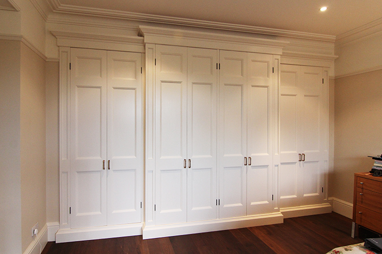 Wardrobe With Painted Finish