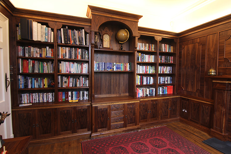 Fitted Study in Walnut