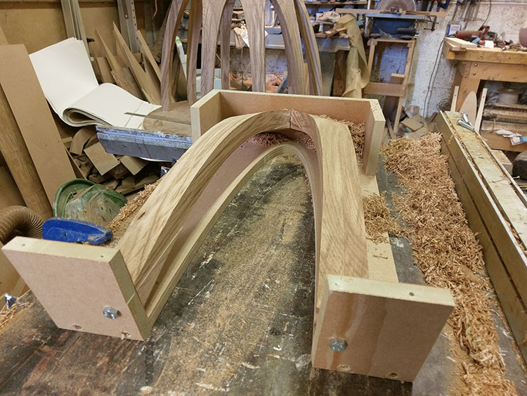 A pair of legs after shaping