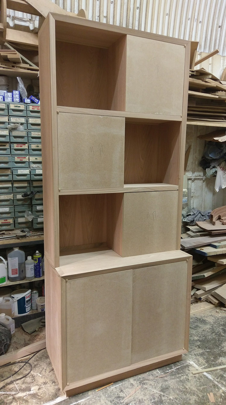 Cabinet after glue up