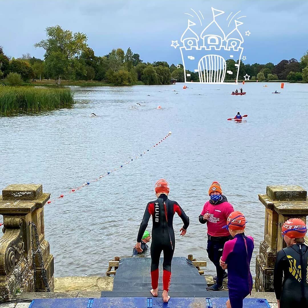 Windrush Tri Club Juniors making big waves at Hever Castle this weekend!!!! Braving the race in the  rain! WELL Done!!!