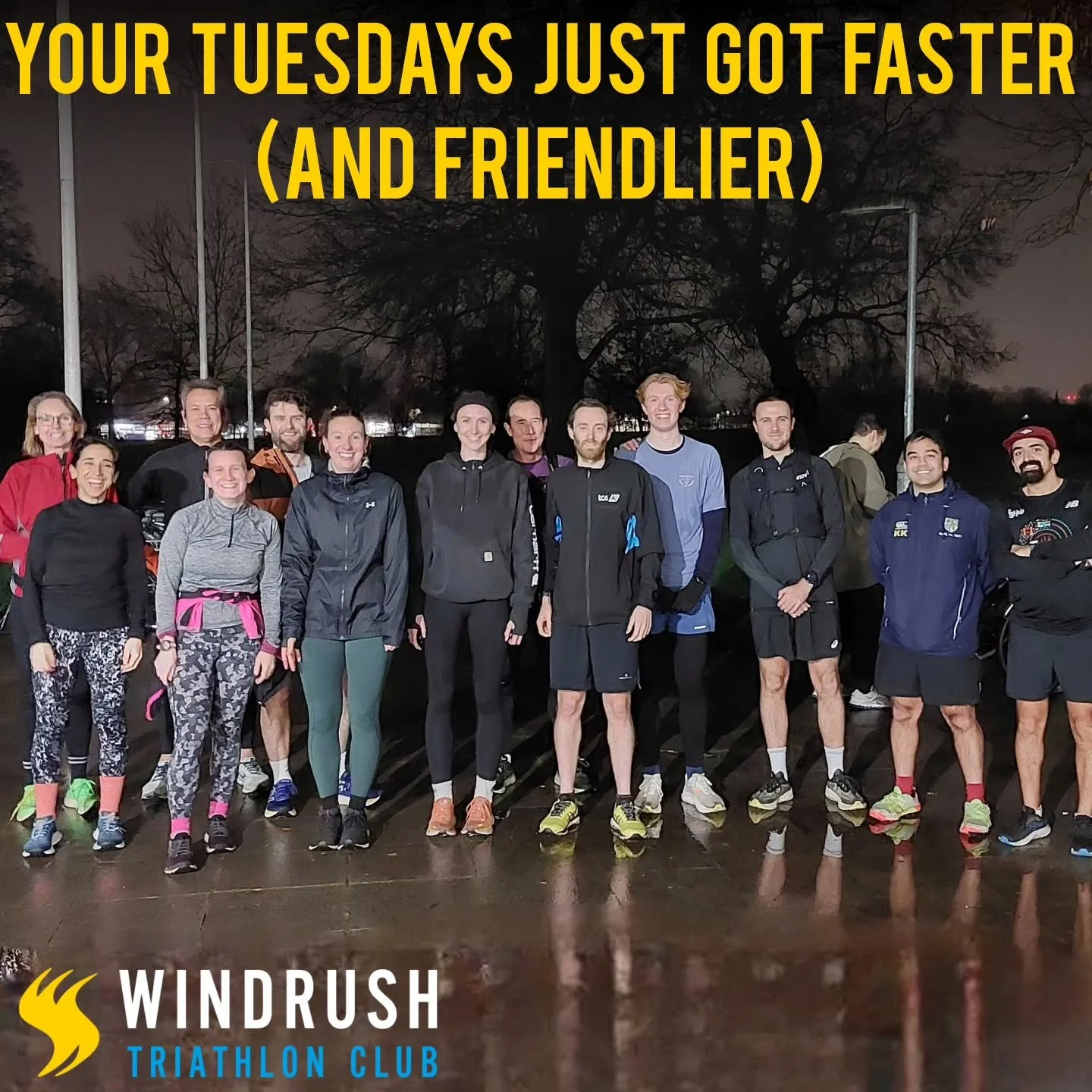 🏃&zwj;♀️🚴&zwj;♂️🏊&zwj;♂️ Your Tuesdays just got faster (and friendlier)!
Looking for a fun, supportive way to train? Join South London&rsquo;s most social triathlon club for our weekly Tuesday evening run from Brockwell Lido &ndash; the perfect mi